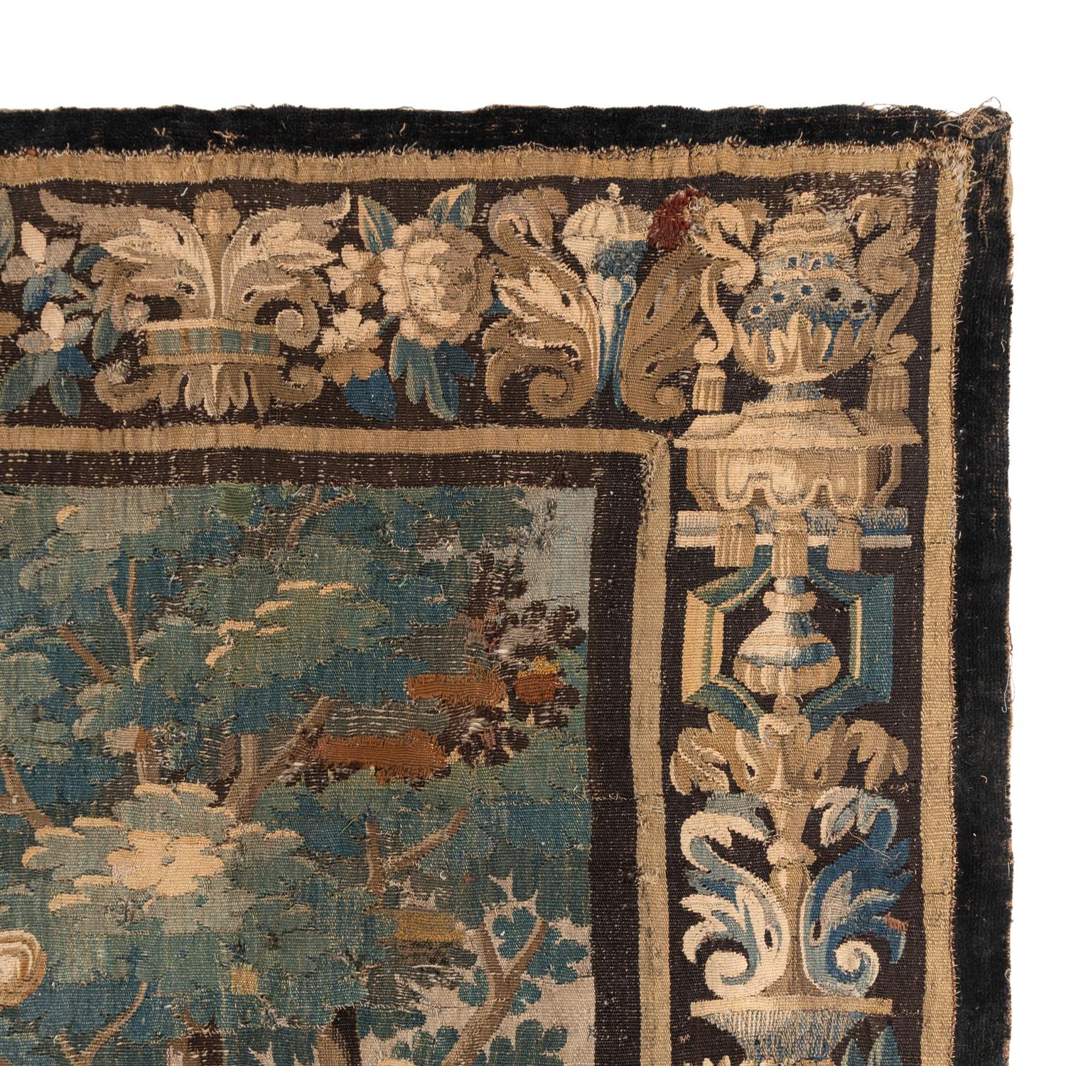 A Flemish Mythological Wool Tapestry