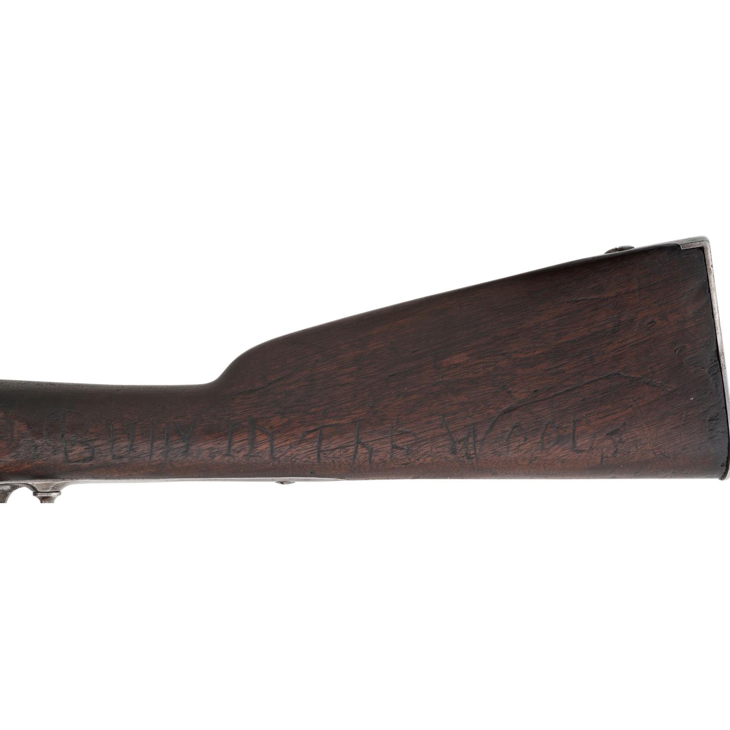 Harpers Ferry Rifled & Sighted US Model 1842 Musket