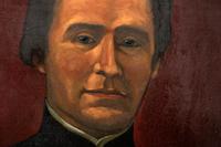 [CIVIL WAR]. ANDREWS, Eliphalet Frazer (1835-1915), artist. Oil on canvas painting of Colonel Robert Latimer McCook. 1881.