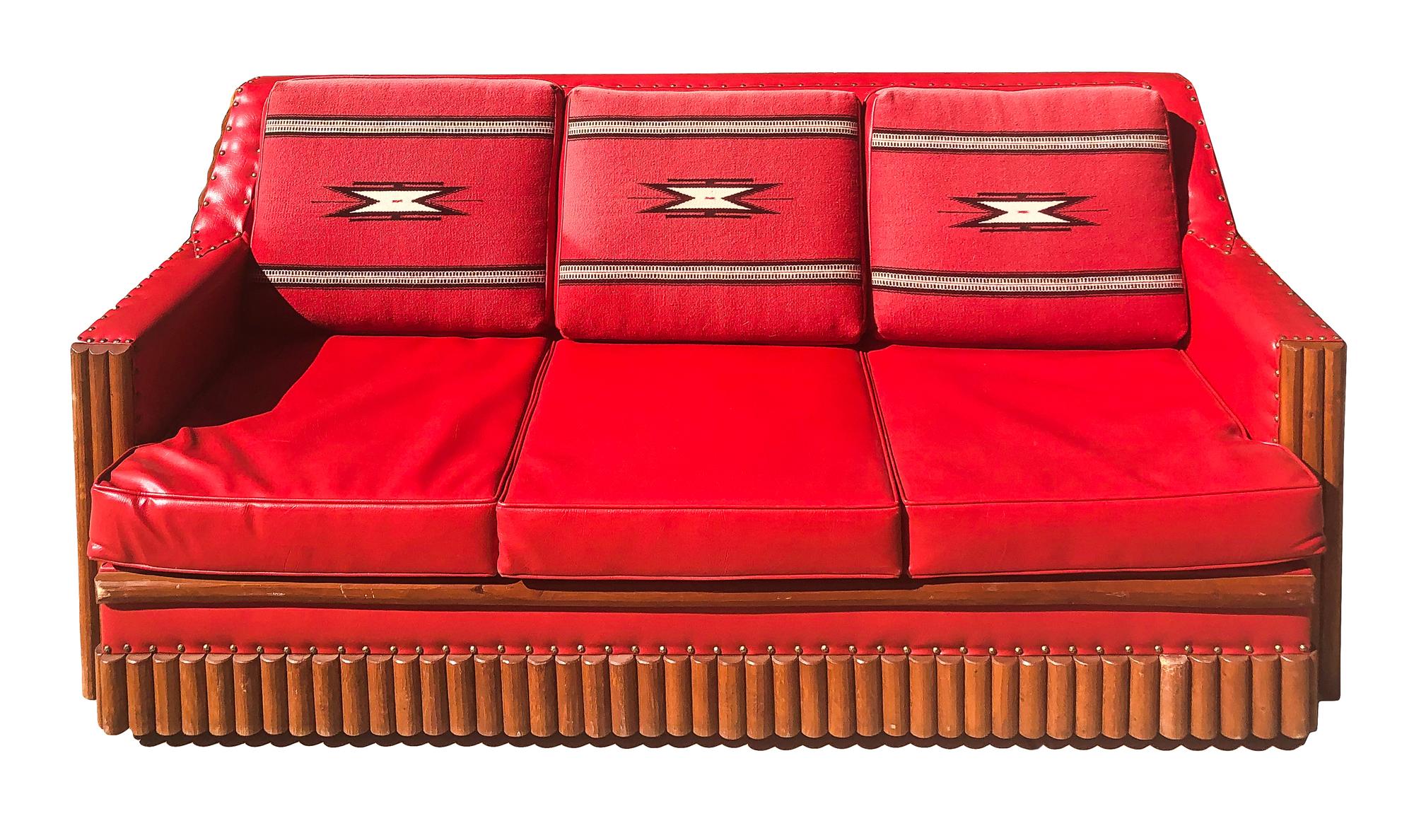 A Molesworth Style Sofa by New West 32 x 78 x 36 1/4 inches