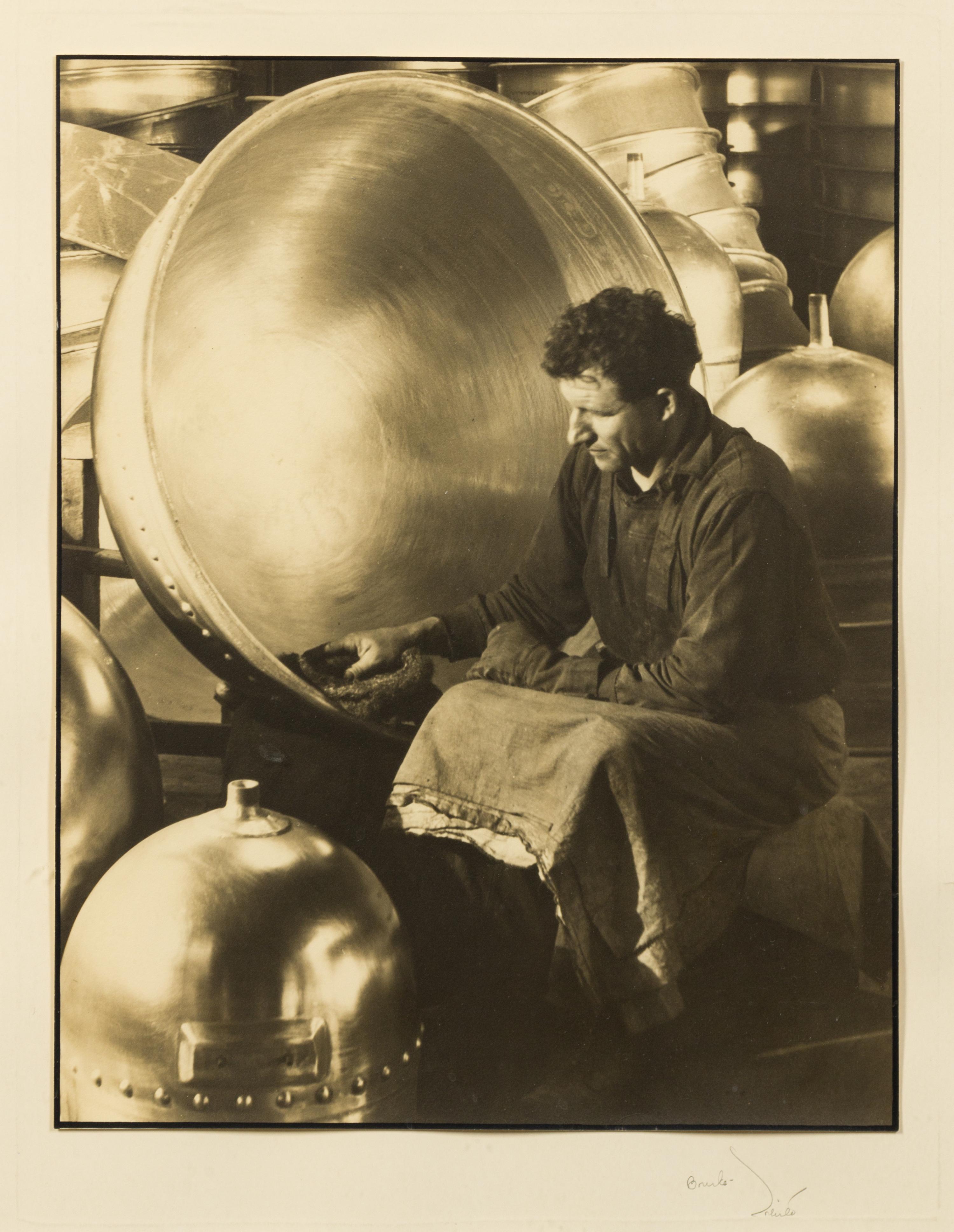 Margaret Bourke White, (American, 1904-1971), Chemical Laboratory Kettle, Aluminum Co. of America, 1930