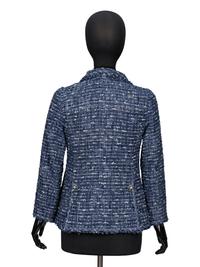Chanel, Heathered Blue Fantasy Tweed Jacket
