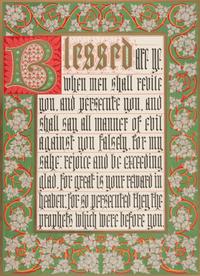 [BIBLES - 19th CENTURY]. A group of 5 Bibles, comprising:
