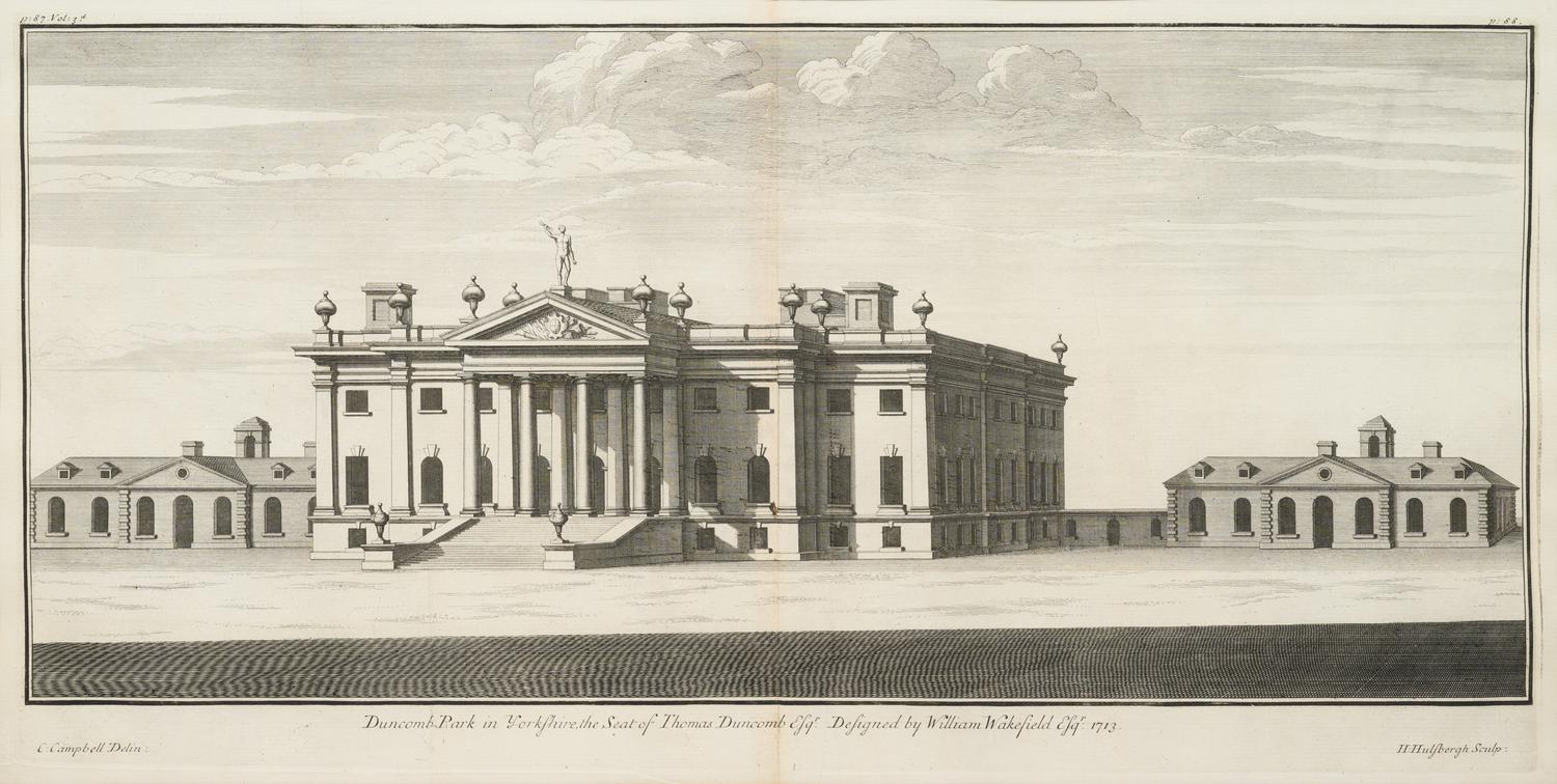 A Set of Three Architectural Engravings