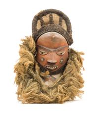 A Pende Boy's Initiation Mask Height 16 1/2 inches. — 19TH/20TH CENTURY