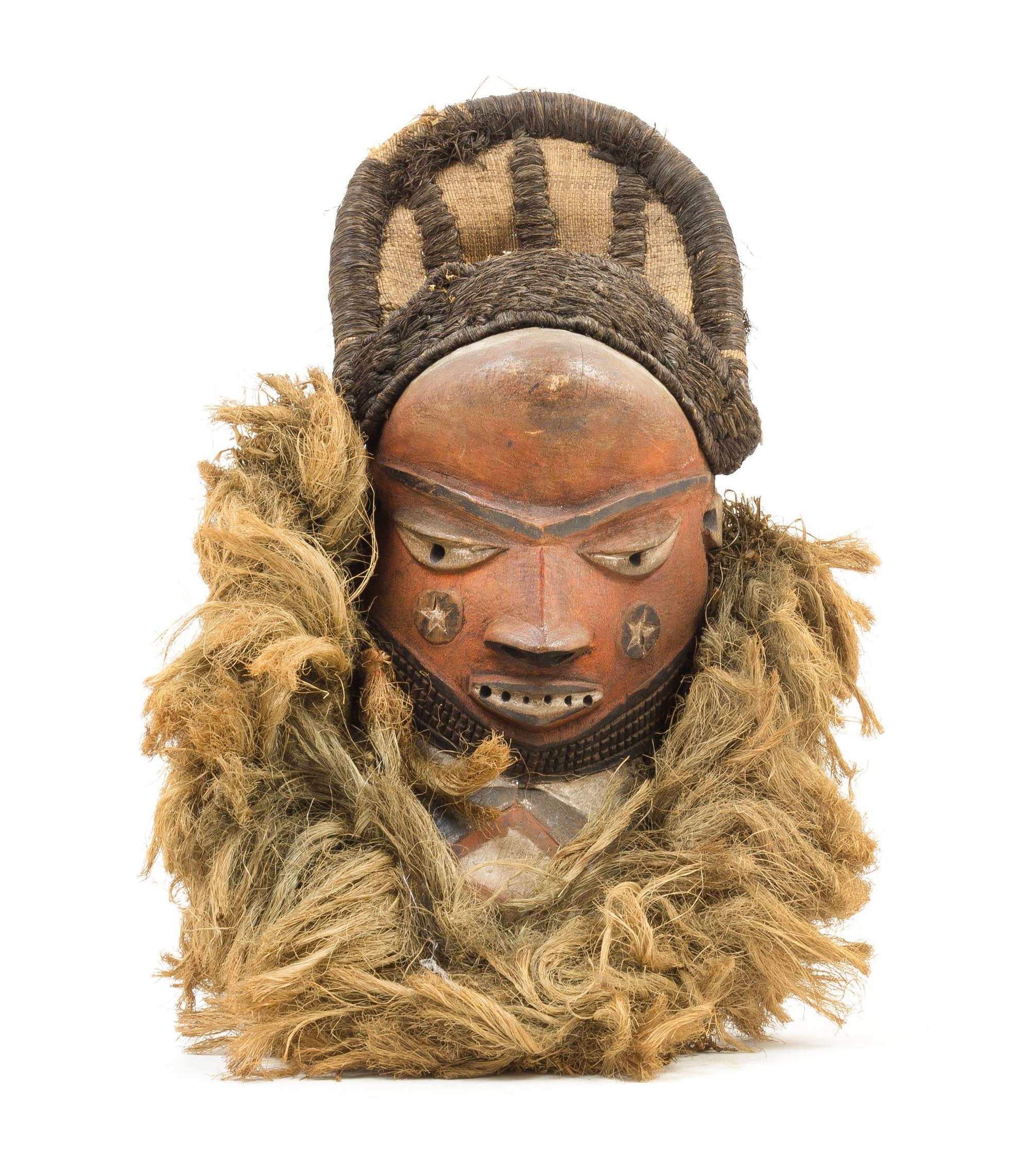 A Pende Boy's Initiation Mask Height 16 1/2 inches. — 19TH/20TH CENTURY