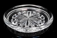A Collection of Glass Table Articles Diameter of first 5 3/4 inches. — 20TH CENTURY