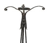 A Pair of Victorian Wrought Iron Torchère Stands