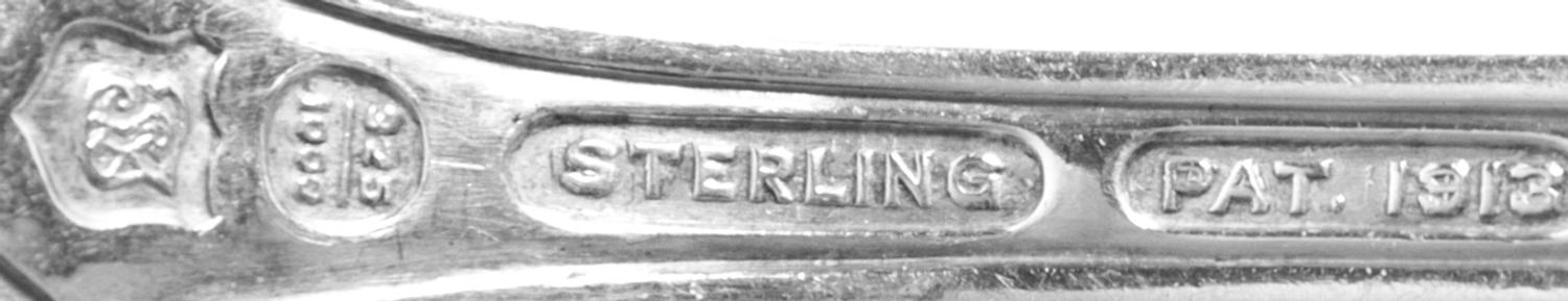 A Group of American Silver Articles, Various Makers, comprising a set of six teaspoons, a set of 11 cream soup spoons, and others; 29 i