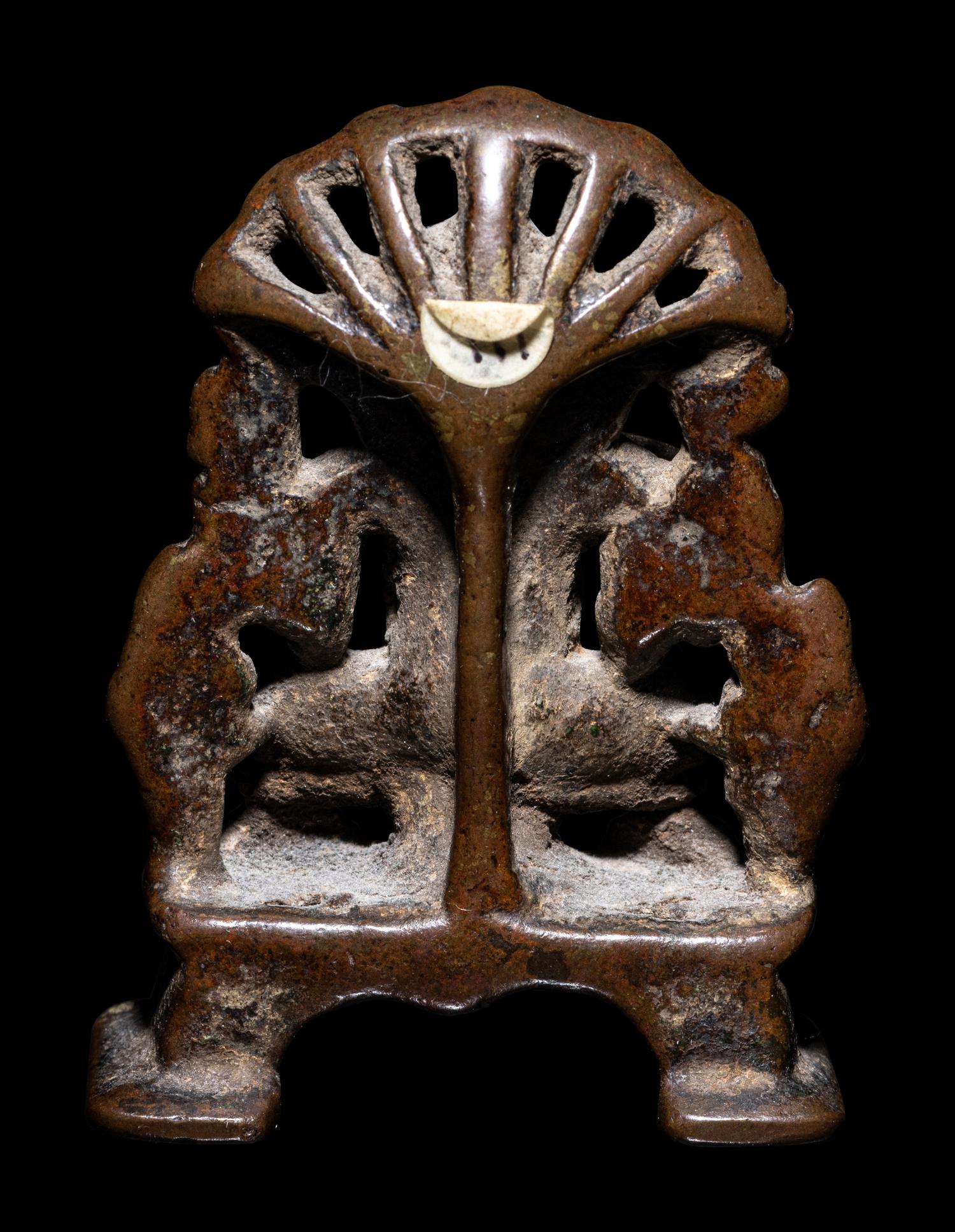 A Small Indian Bronze Figure of Ganesha