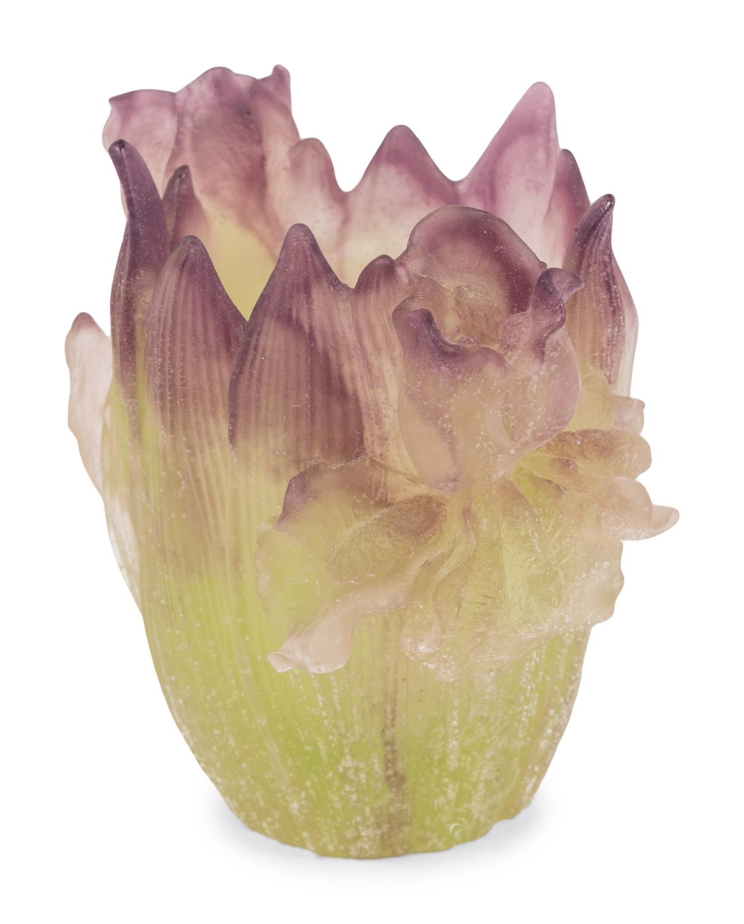 A Daum Pate-de-Verre Vase