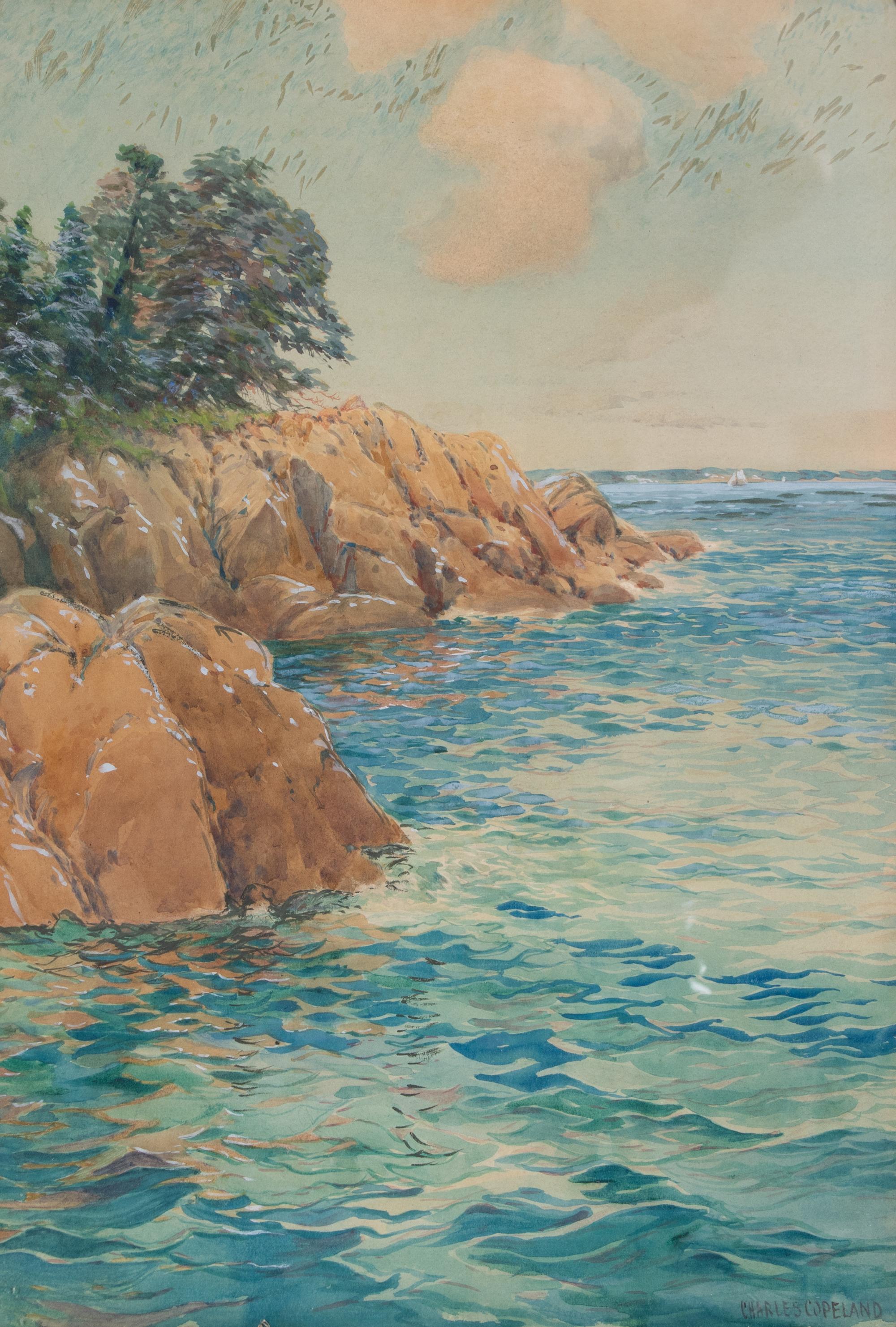Charles George Copeland, (American, 1858-1945), Untitled (Woods)