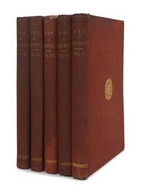 EDWARDS, Ernest (1837-1903)], photographer. Portraits of Men of Eminence in Literature, Science, and Art, with Biographical Memoirs. Lovell Reeve, editor. Vol.I-II: London: Lovell Reeve & Co., 1863, 1864; Vol.III-V: London: Alfred William Bennett, 1865, 1866.