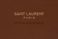 SAINT LAURENT RAFFIA ICARE TOTE WITH SUNGLASSES CASE