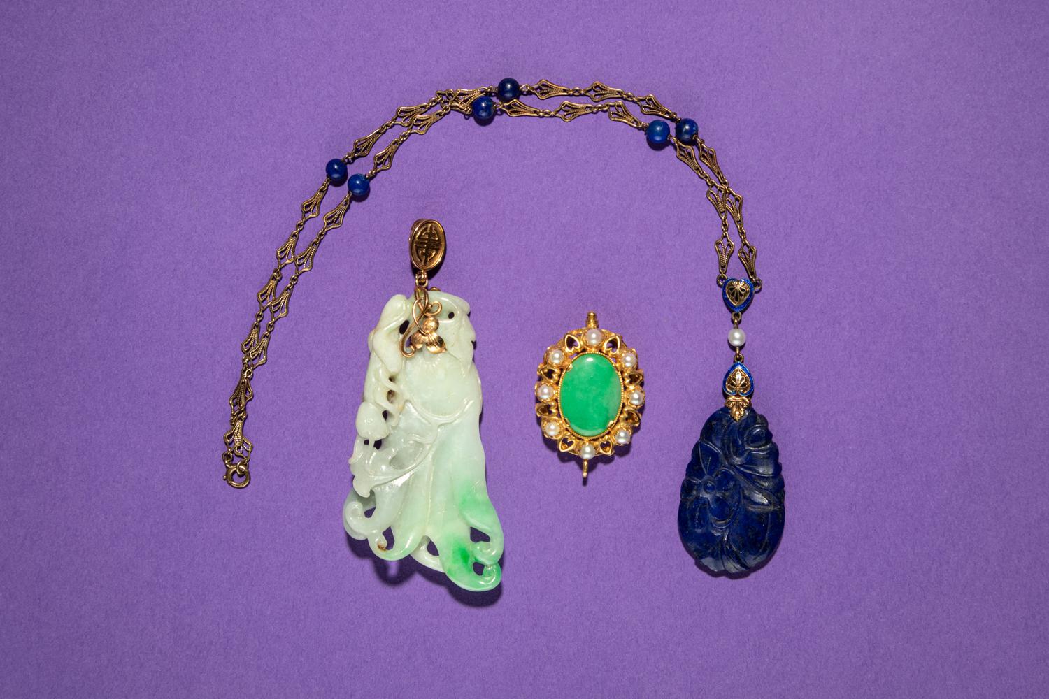 Three Chinese Jewelry Pieces