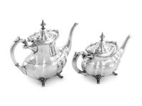 An American Silver Five-Piece Tea and Coffee Service