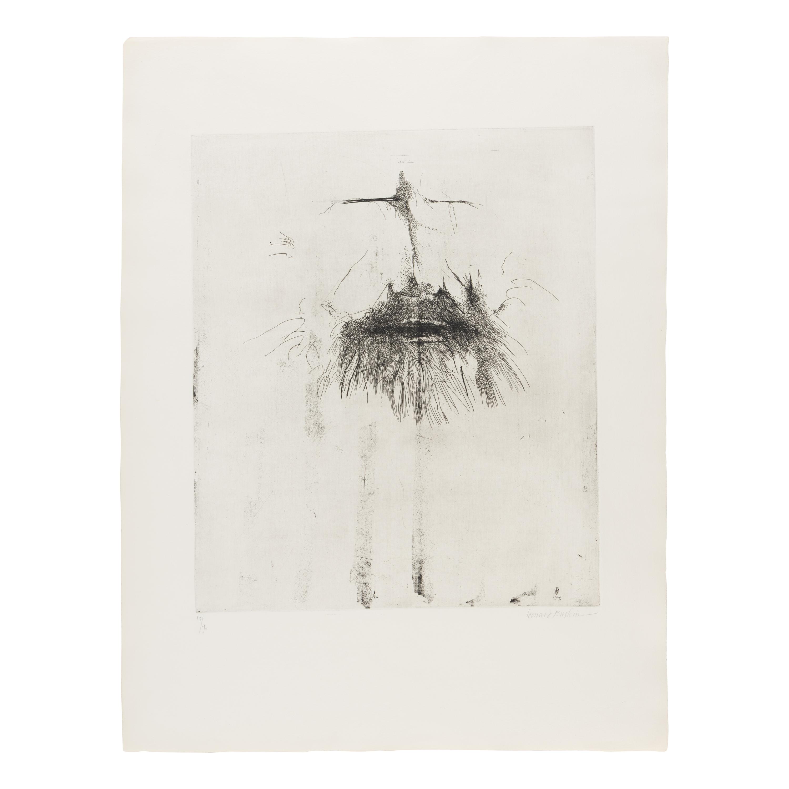 [Artist Book]. Baskin, Leonard (1922-2000). Drawings for the Iliad . [New York: Delphic Arts], 1962.