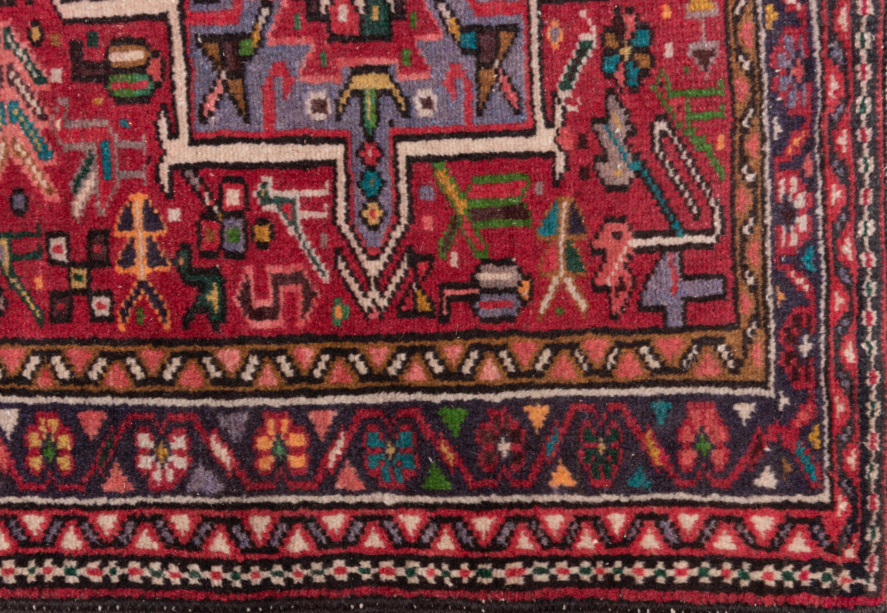 A Heriz Wool Runner