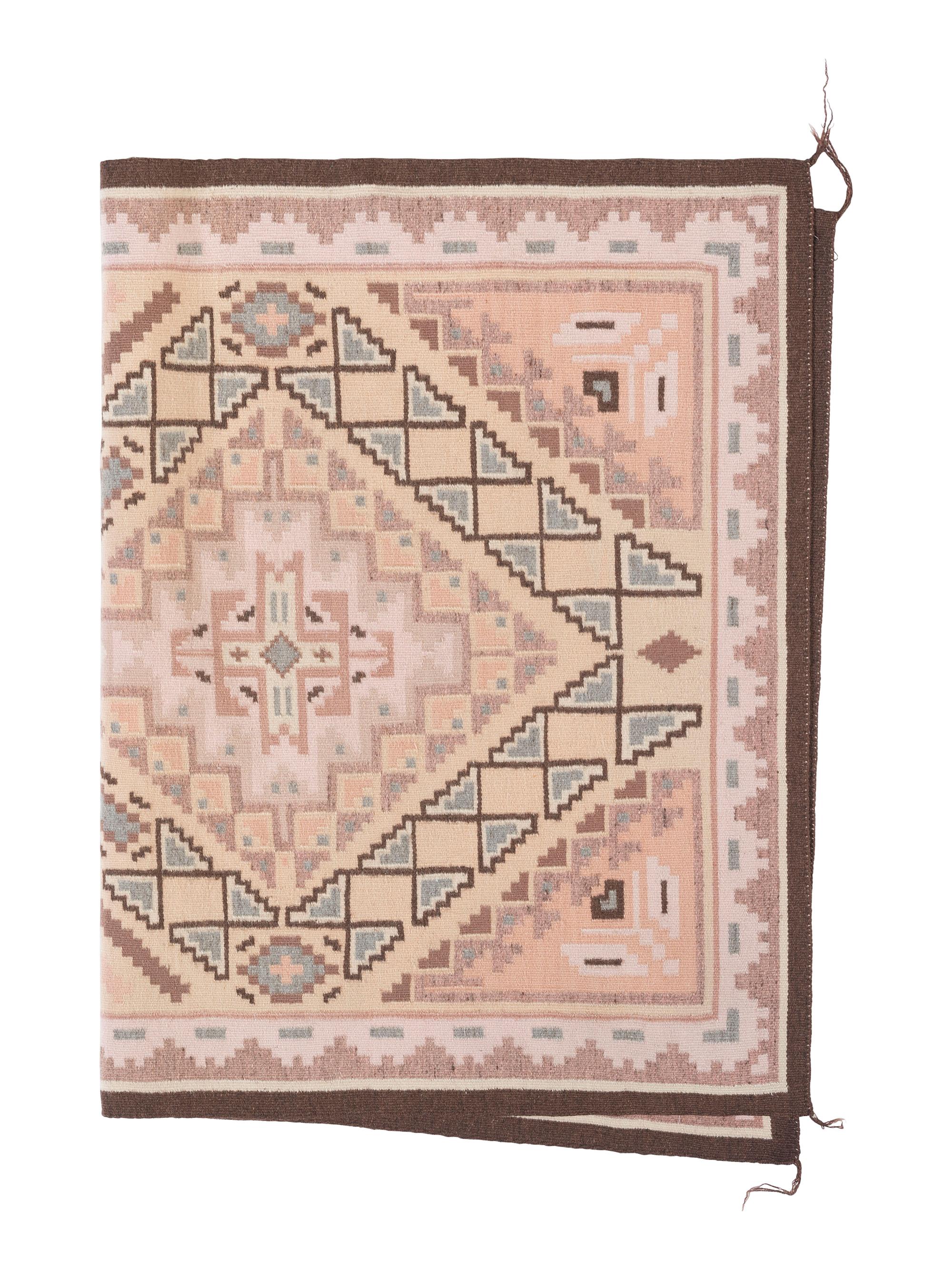 Navajo Two Grey Hills Weaving / Rug
