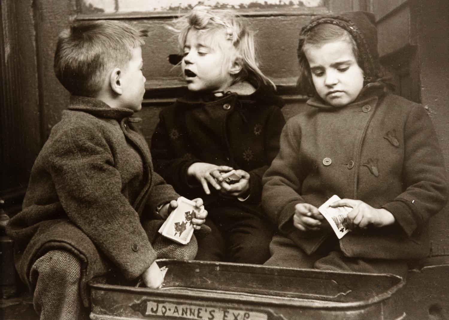 Ruth Orkin (1921-1985) The Card Players, 1947