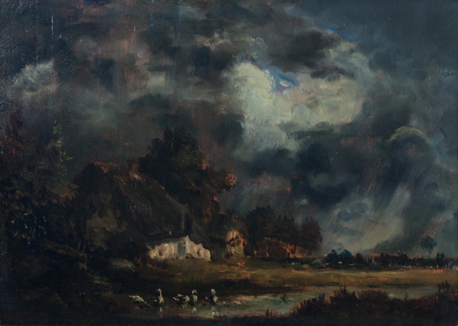 Leon Richet, (French, 1847-1907), Before the Storm