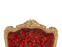 An Italian Rococo Style Giltwood Armchair