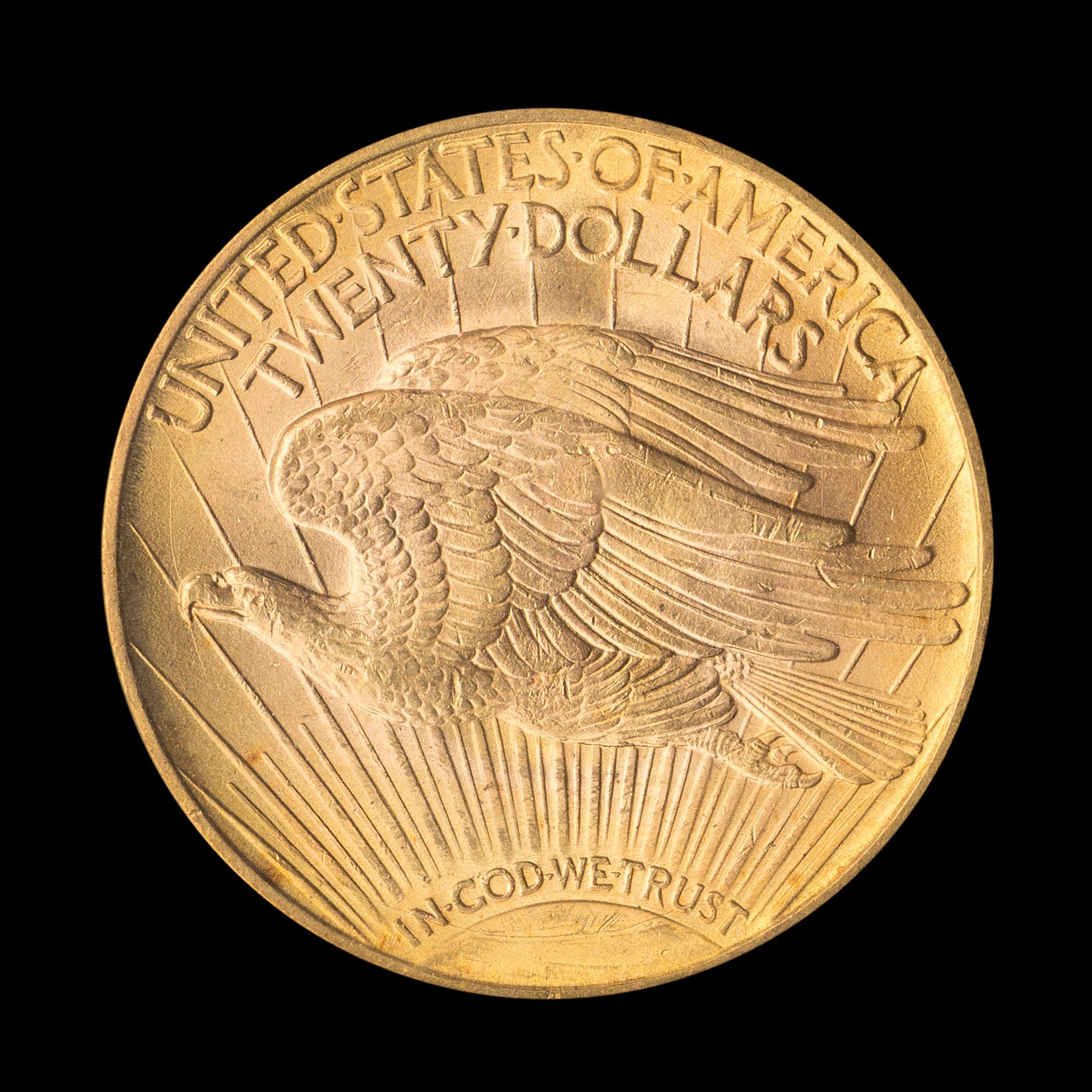 A United States 1920 St. Gaudens $20 Gold Coin