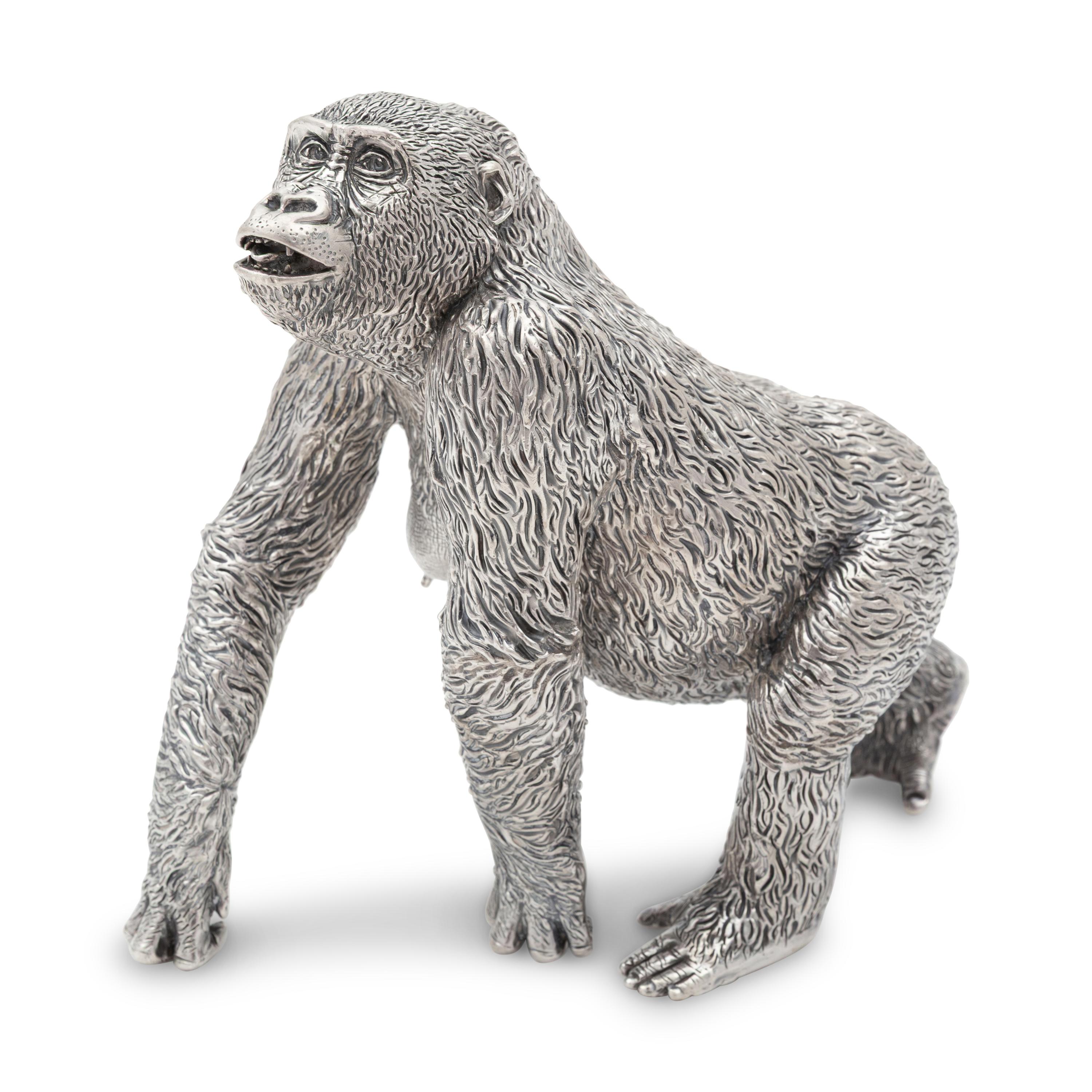Patrick Mavros (London and Harare, Zimbabwe, Est. 1978) — Female Gorilla Walking (Monica), 2001