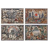 Marcel Gromaire (French, 1892-1971) — Les Quatre Saisons ( Preparatory Studies for Tapestries; A Group of 4 Works), 1939-1941