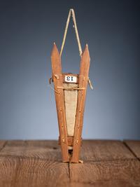 Kiowa Miniature Doll Cradle, with Doll