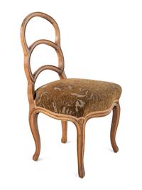 A Set of Six French Provincial Style Side Chairs