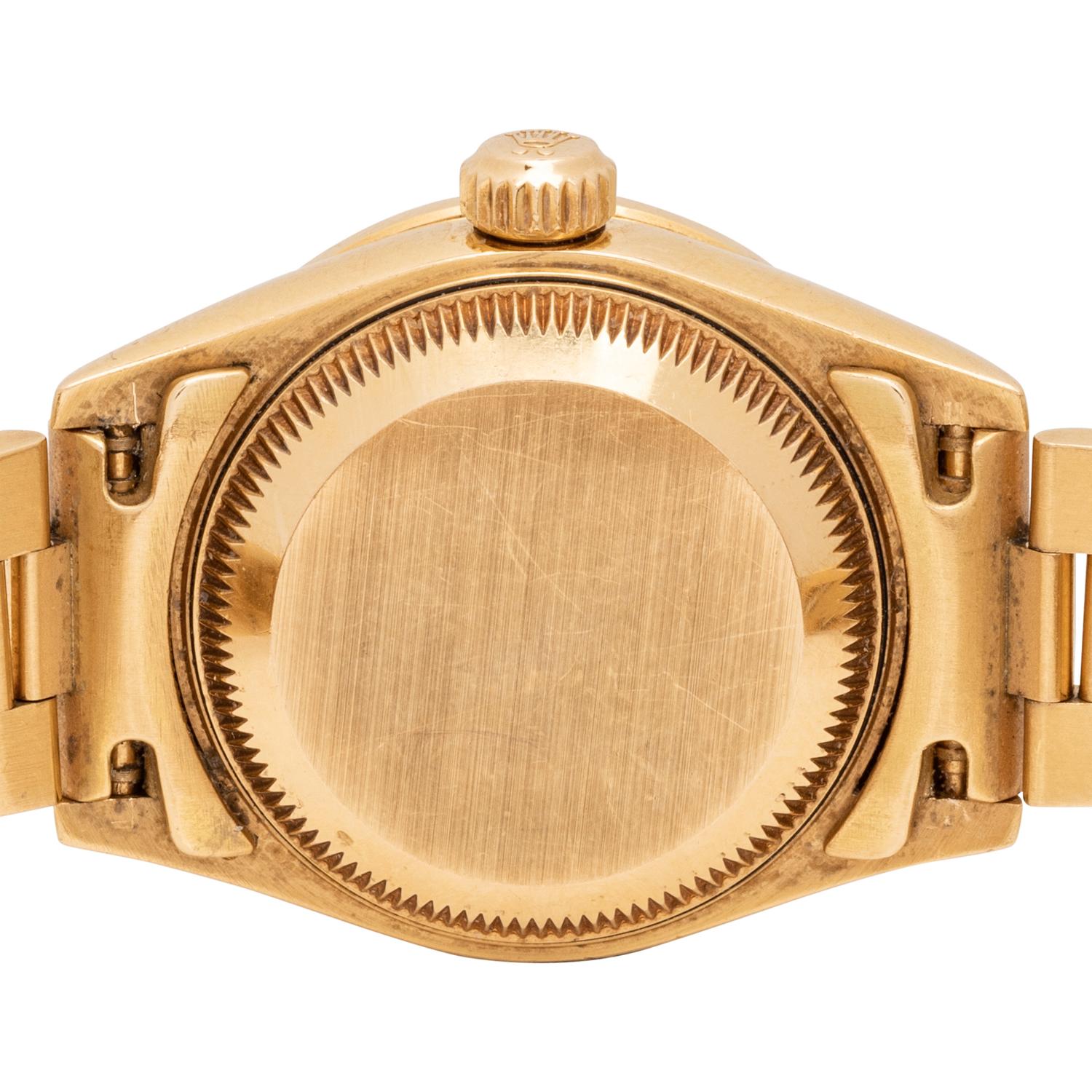 ROLEX, REF. 79153 18K YELLOW GOLD AND DIAMOND 'LADY DATEJUST' WATCH