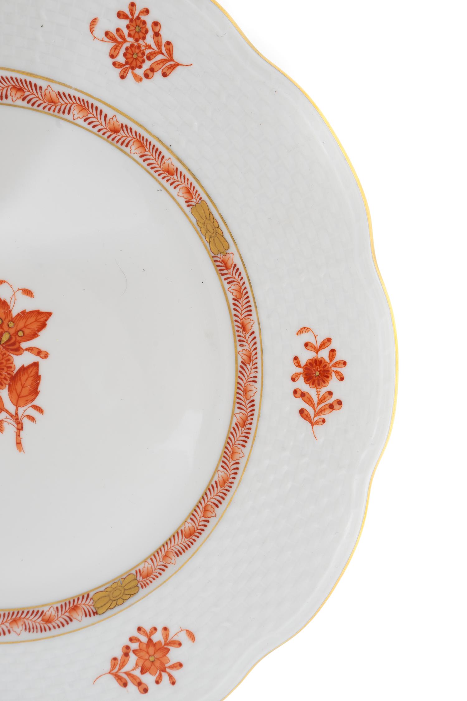 An Assembled Herend Porcelain Dinner Service