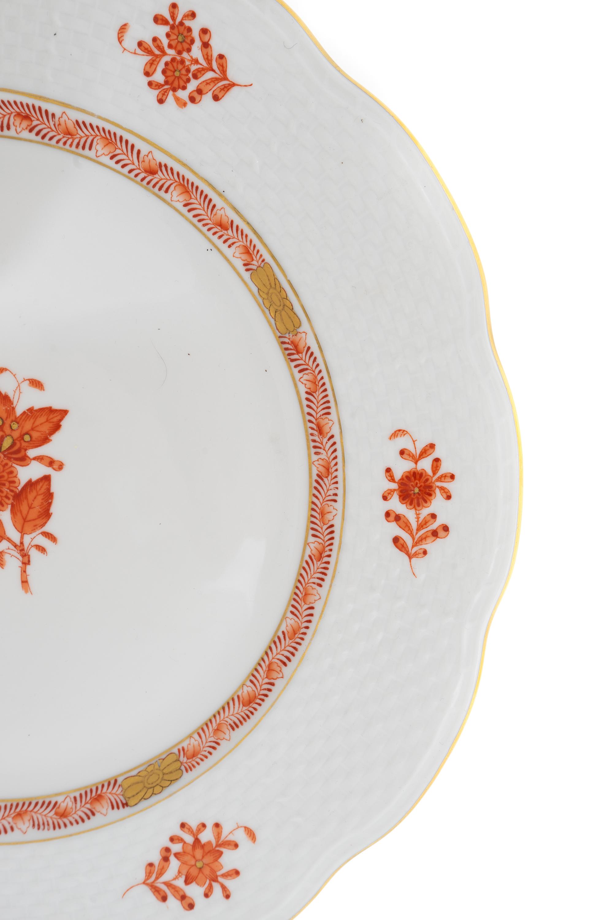 An Assembled Herend Porcelain Dinner Service