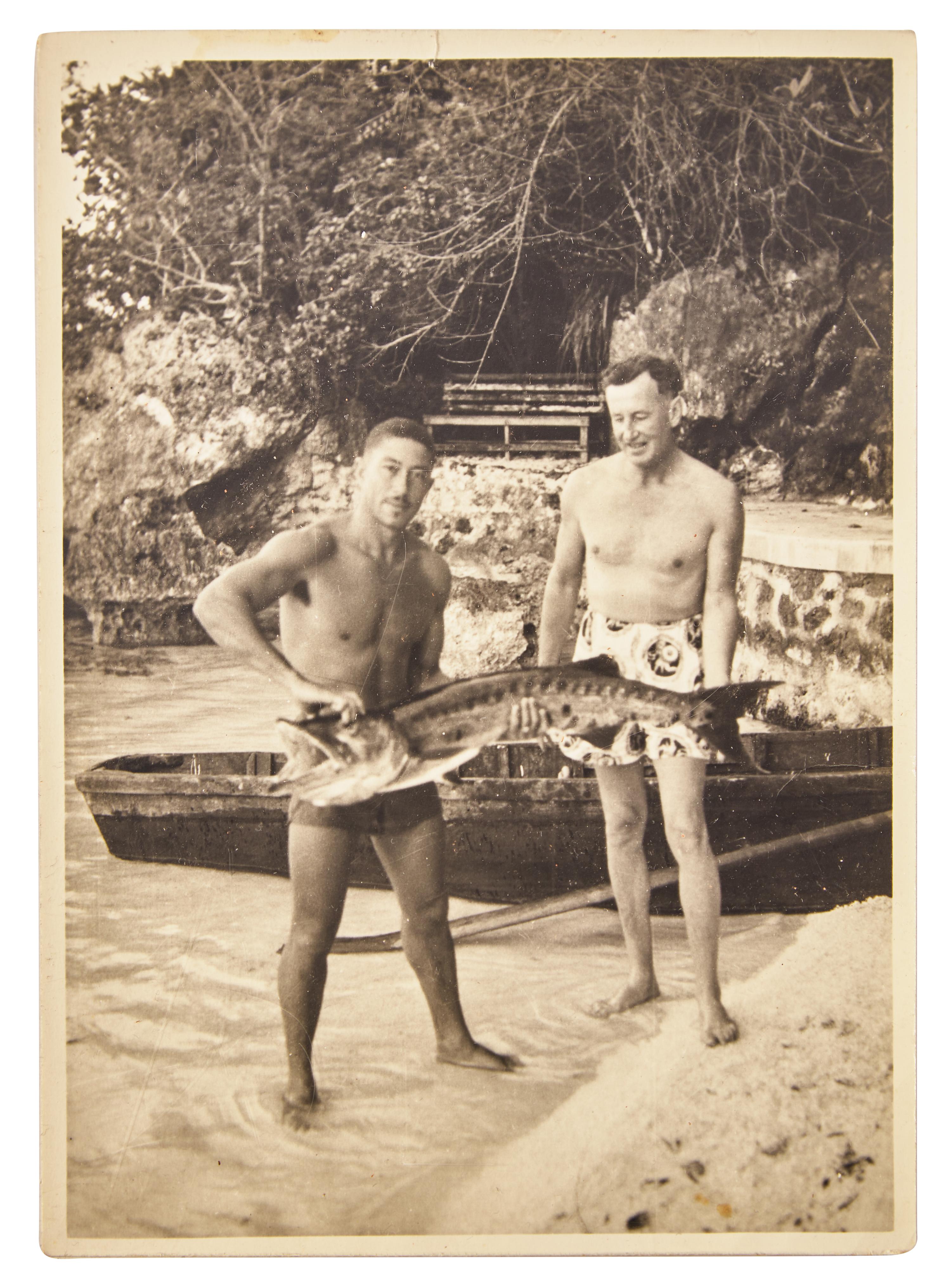 [Literature] [Fleming, Ian] Group of 2 Unpublished Photographs, and 6 First Editions