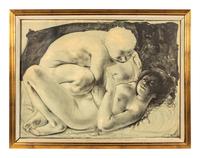 Embracing Couple