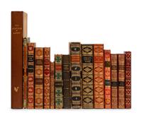 [BINDINGS - ENGLISH]. A group of 15 titles bound by English binders, comprising: