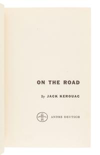 KEROUAC, Jack (1922-1969). On the Road . London: Andre Deutsch, 1958.