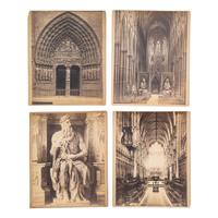 [EARLY PHOTOGRAPHY]. A group of 21 European travel photographs, including: