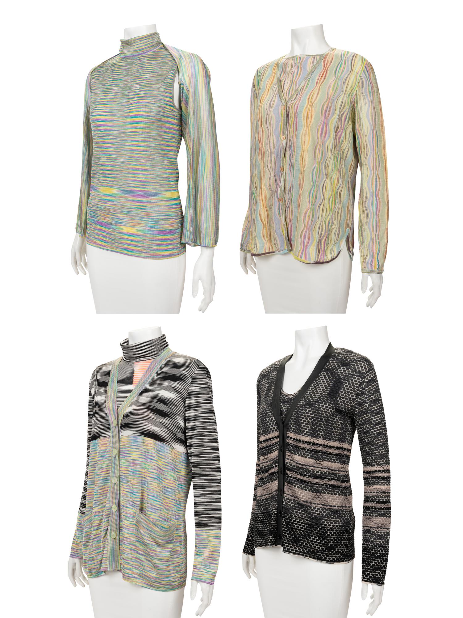 Collection of Eight Missoni Knit Pieces, 1990-2000s