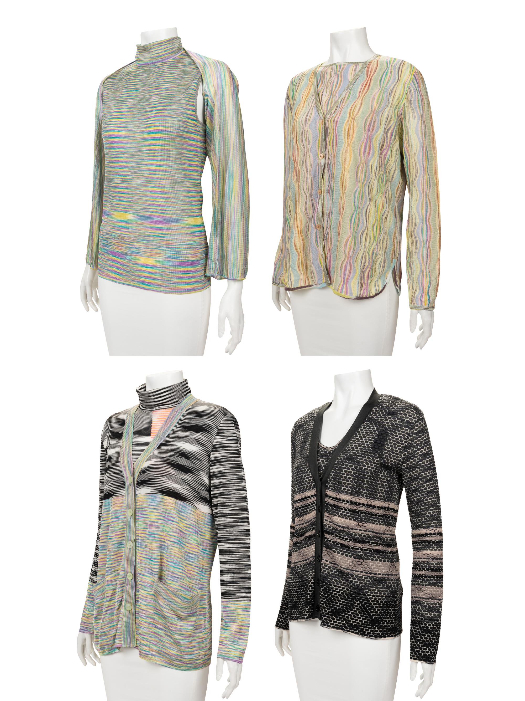 Collection of Eight Missoni Knit Pieces, 1990-2000s