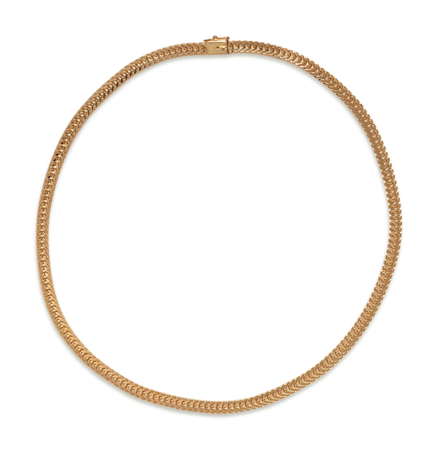 YELLOW GOLD NECKLACE