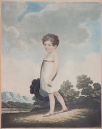 Four Gilt Framed English Stipple Engravings Image 12 x 8 inches. — 19TH CENTURY