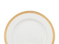 An Assembled Collection of Gilt-Edged Porcelain Dinnerware