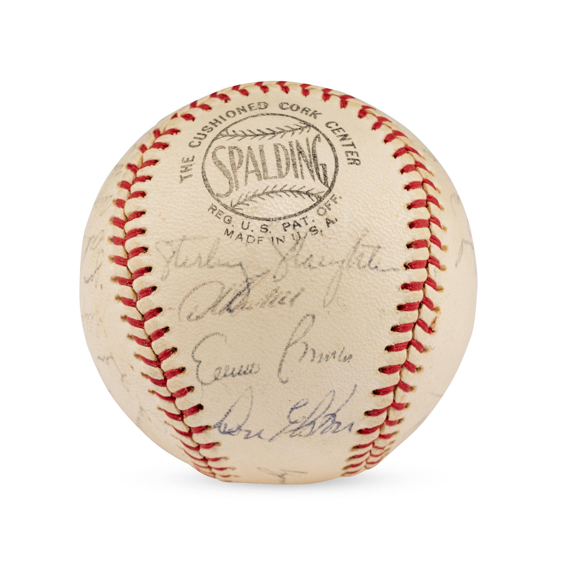A 1964 Chicago Cubs Team Signed Autograph Baseball