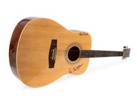 6 String 21 Fret GA410-NT De Rosa Acoustic Guitar, Signed by Merle Haggard and Kris Kristopherson