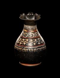 An Apulian Gnathian-Ware Trefoil Oinochoe