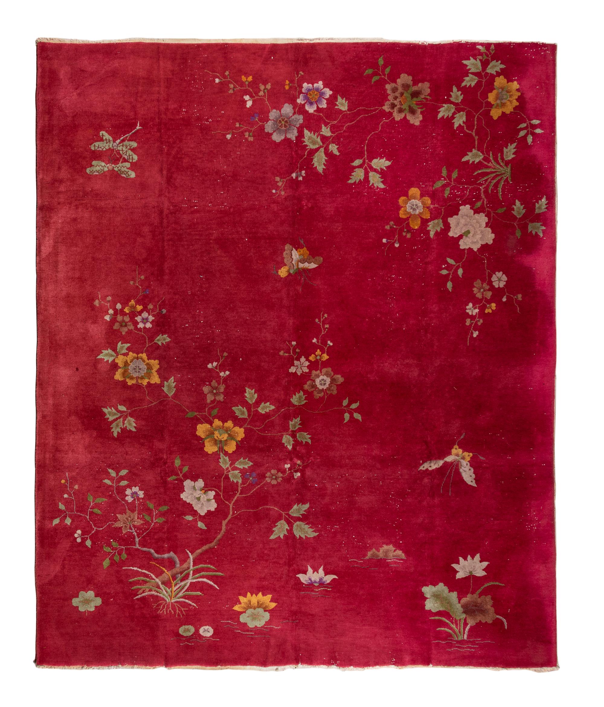 A Chinese Wool Rug