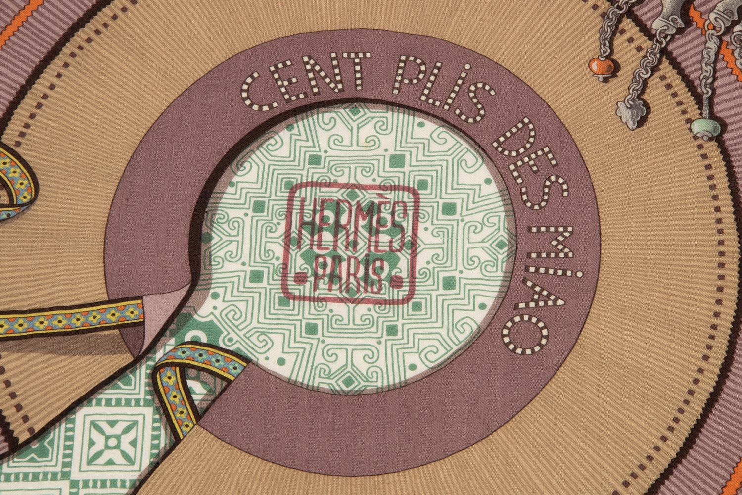 Hermès Cashmere/Silk Scarf