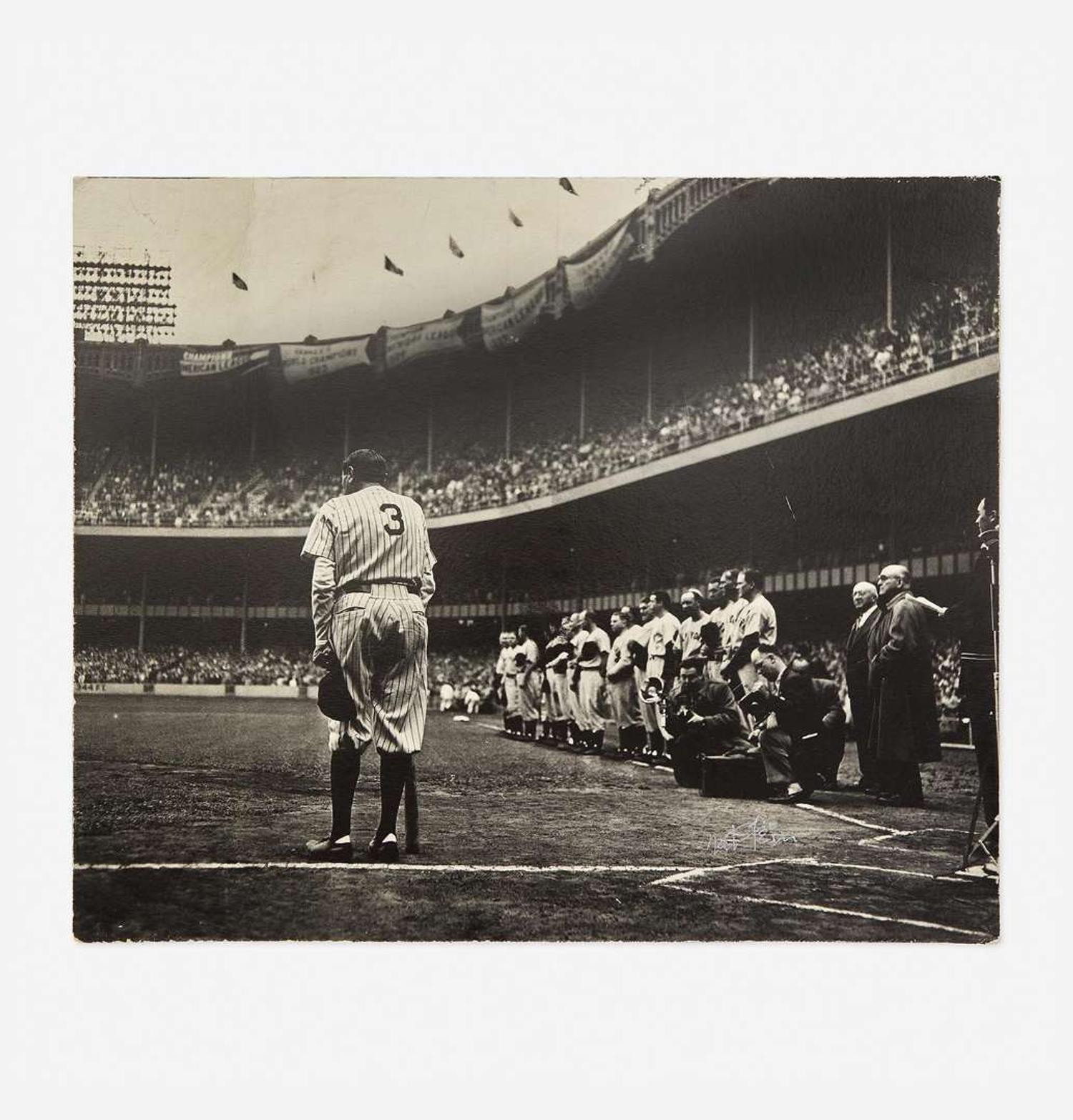 [Baseball] [Ruth, Babe] Fein, Nat Babe Bows Out